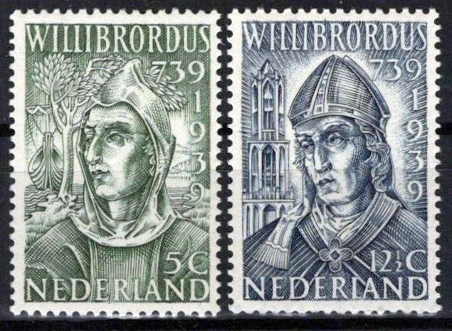 Netherlands 212-213 MNH St. Willibrord Zayix Stamps 0125S0225M