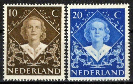 Netherlands 304-305 MNH Queen Juliana Zayix Stamps 0125S0238M