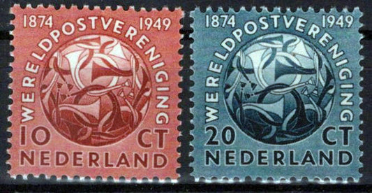Netherlands 323-324 MNH UPU Post Horn Zayix Stamps 0125S0240M