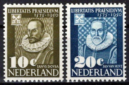 Netherlands 328-329 MH Janus Dousa Jan van Hout Zayix Stamps 0125S0245M