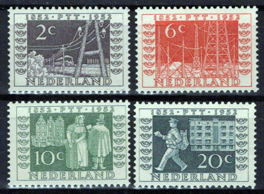 Netherlands 332-335 MNH Communications Radio Trains Zayix Stamps 0125S0249M