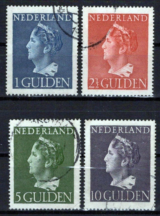 Netherlands 278-281 Used Queen Wilhelmina Zayix Stamps 0125S0272