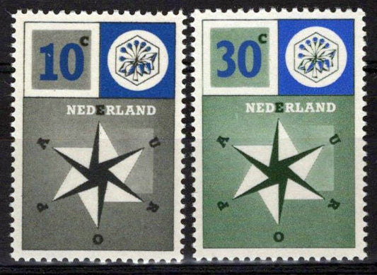 Netherlands 372-373 MNH United Europe Peace  Zayix Stamps 0125S0281M