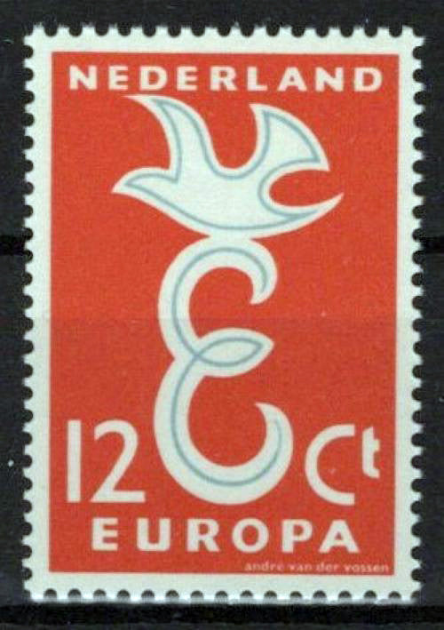 Netherlands 375 MNH Europa Cept Dove Bird Zayix Stamps 0125S0283M