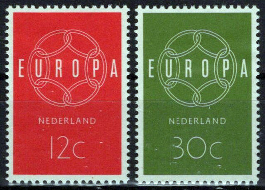 Netherlands 379-380 MH Europa Cept Zayix Stamps 0125S0285M