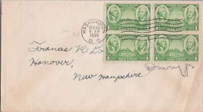 FDC US 785 Army Issue Block George Washington Gen. Greene ZAYIX 070422SM04