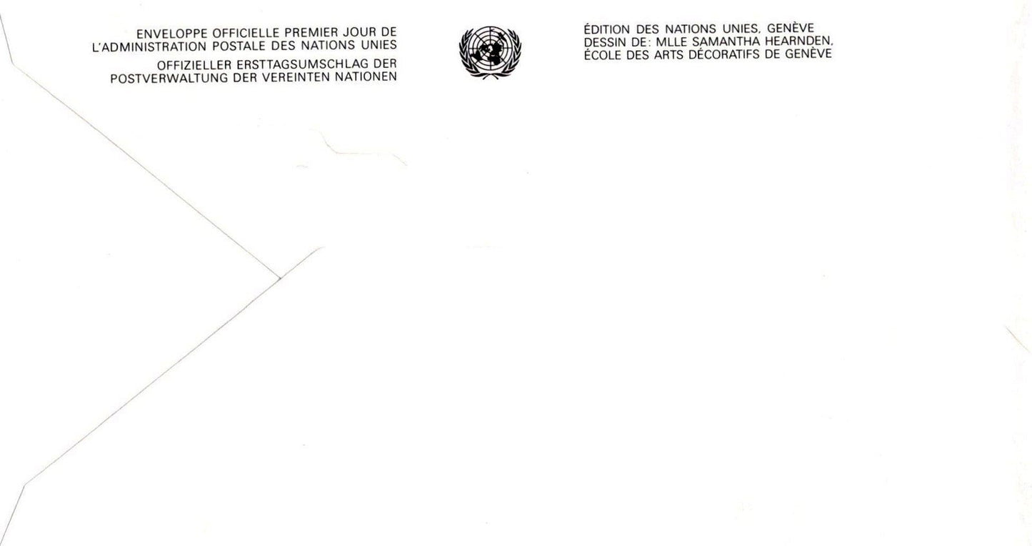 United Nations FDC Namibia a New Nation - Geneva Cachet ZAYIX 031823SM33