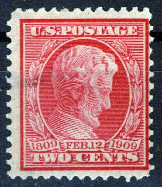 US 367 MNH F 2c carmine Lincoln Centenary stamp issue ZAYIX 0424MAR0023
