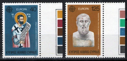 Cyprus 533-534 MNH Europa Holy Cross Statue ZAYIX 090222S30