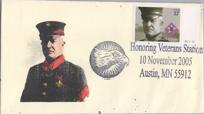 FDC US 3964 SMB Cachets - Distinguished Marines - Austin MN PM ZAYIX 070422SM24