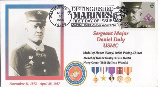FDC US 3964 Via Cachet - Distinguished Marines - Washington DC ZAYIX 070422SM37