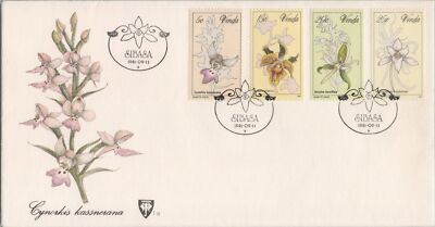 Venda 48-51 FDC Orchids Nature Plants Flowers cover ZAYIX 080522SM69