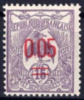 New Caledonia 123 MNH Surcharge Kagu Birds ZAYIX 0624S0115M