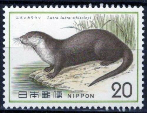 Japan 1171 MNH Wildlife Animals Nature Otter ZAYIX 033023S115M