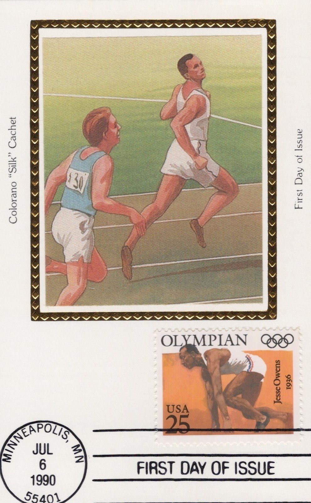 Zayix US Colorano Maxi Card FDC 2496-2500 Summer Olympics Champions ZAYIX 092523SM33