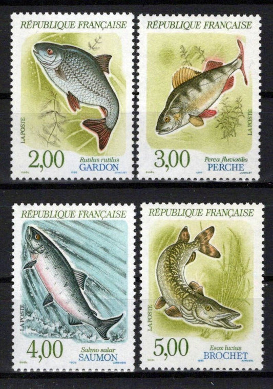 France 2227-2230 MNH Fish Animals ZAYIX 1024S0052M