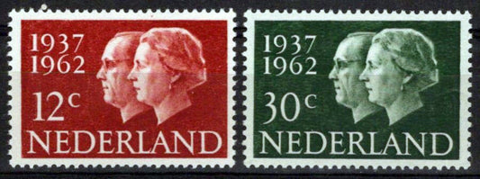 Netherlands 389-390 MNH Queen Juliana Prince Bernhard Zayix Stamps 0125S0290M