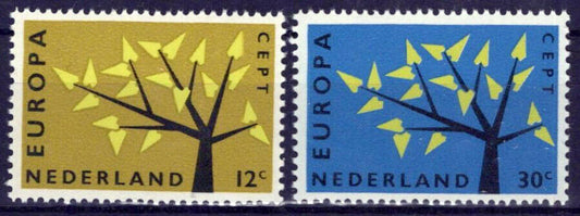 Netherlands 394-395 MNH Europa Cept Trees Zayix Stamps 0125S0292M