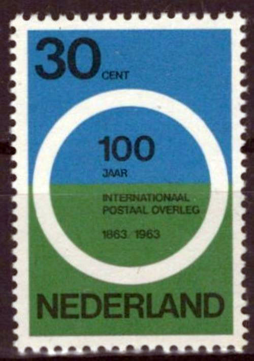 Netherlands 415 MNH Postal Conference Circle Zayix Stamps 0125S0296M