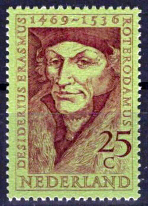 Netherlands 478 MNH Desiderius Erasmus Scholar Zayix Stamps 0225S0025M