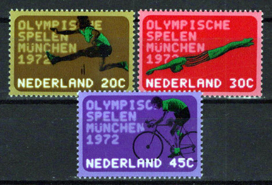 Netherlands 499-501 MNH Olympic Games Sports Zayix Stamps 0225S0036M