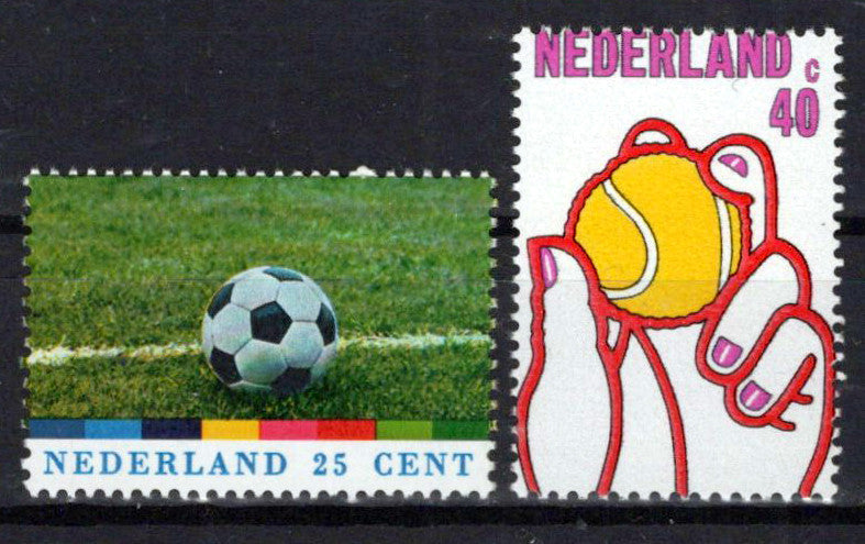 Netherlands 513-514 MNH Sports Soccer Tennis Zayix Stamps 0225S0045M