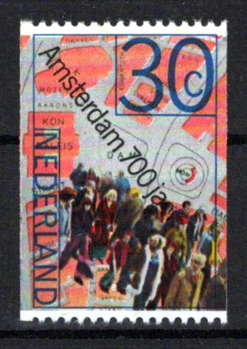 Netherlands 526 MNH Coil Stamps Map Mr. Visser Square Zayix Stamps 0225S0051M