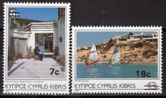 Cyprus 684-685 MNH Sailboats Village Architecture ZAYIX 090222S65