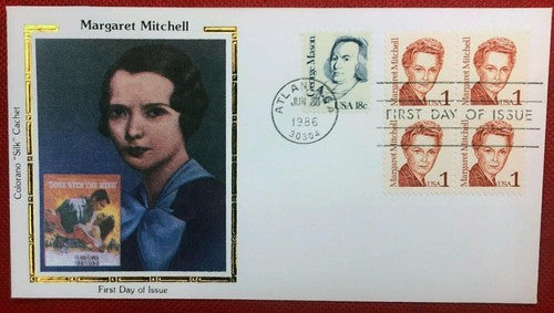 US Cover Colorano FDC 2168 Famous People Margaret Mitchell ZAYIX 010222SM11