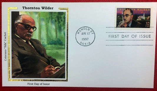 US Cover Colorano FDC 3124 Famous People Thornton Wilder ZAYIX 010322SM14