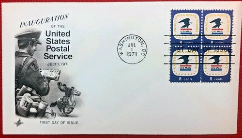 US Cover Art Craft FDC 1396 Eagles Birds Postal Service ZAYIX 010322SM20