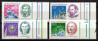 Romania 2308-2311 MNH Space Magellan Keplar ZAYIX 1224S0099