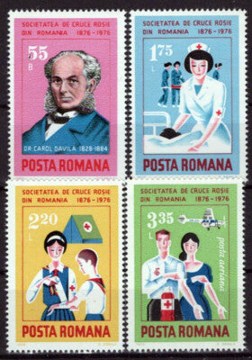 Romania 2617-2619 MNH Red Cross Medical ZAYIX 1224S0100