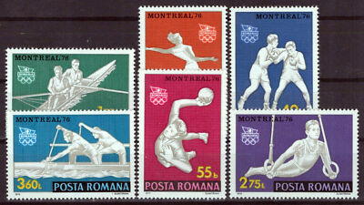 Romania 2629 MNH Olympics Handball Gymnasts Sports Games ZAYIX 1224S0104