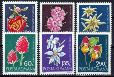 Romania 2331-2336 MNH Flowers Plants Nature ZAYIX 1224S0110