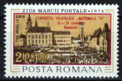 Romania B437 MNH Semi-Postal Overprint Architecture ZAYIX 1224S0118