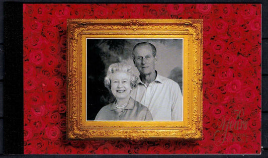 Guernsey 608b MNH Complete Booklet Queen Elizabeth Wedding ZAYIX 080323SM56
