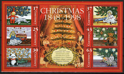 Guernsey 669a MNH Christmas Trees Toys ZAYIX 080323SM58M