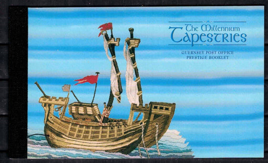Guernsey 624b MNH Complete Booklet Millennium Tapestries ZAYIX 080323SM57