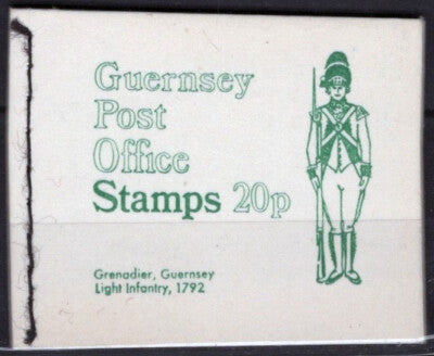 Guernsey 45a / SG# B11 MNH Booklet Grenadier, Light Infantry ZAYIX 021423S101