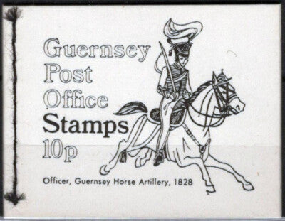 Guernsey 45a / SG# B10 MNH Booklet Officer, Guernsey Horse 1828 ZAYIX 021423S100