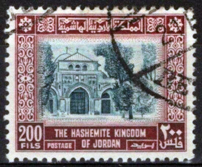 Jordan 316 Used 200f deep claret & blue Aqsa Mosque ZAYIX 110122S45
