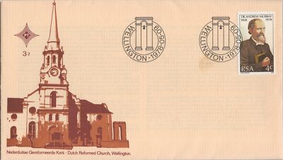 South Africa 501 FDC Dr. Andrew Murray Theologian ZAYIX 080722SM01