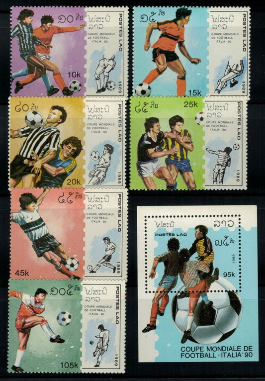 ZAYIX - Laos 902-907a World Cup Soccer Sports