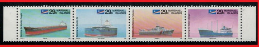 ZAYIX 1992 Marshall Islands 417a MNH Cargo Ships Transportation 082422SM06M