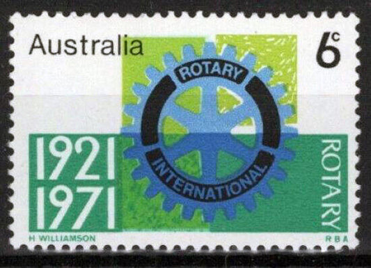 ZAYIX Australia 498 MNH Rotary Emblem 090522S42