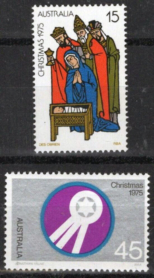 ZAYIX Australia 626-627 MNH Christmas Adoration of Kings Seasonal 090522S75