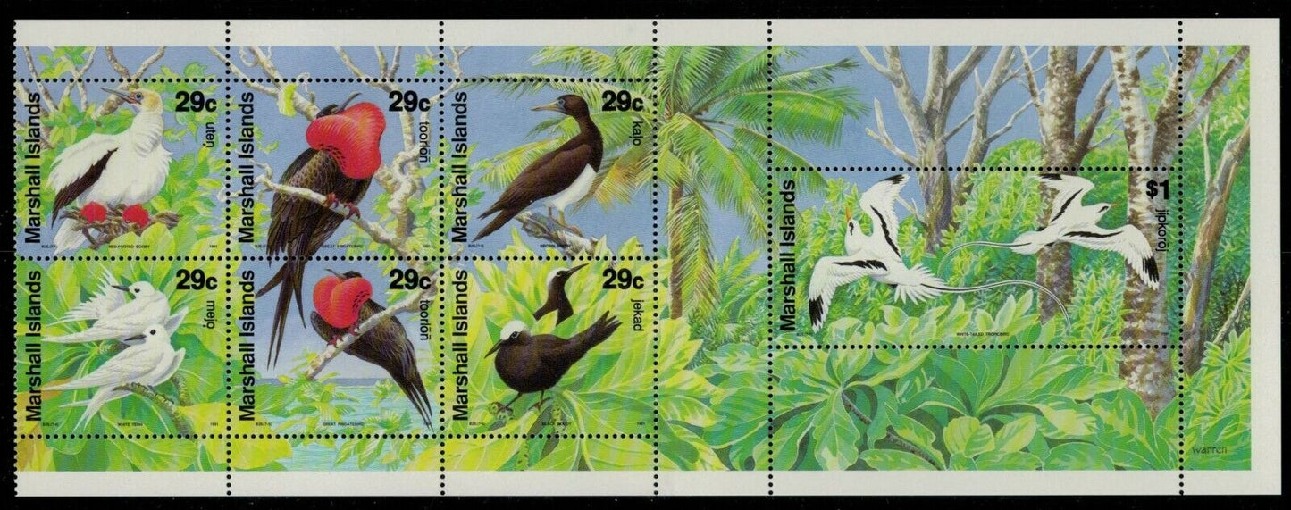 1991 Marshall Islands 406a MNH Birds Nature