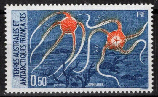 FSAT TAAF 125 MNH Arctic Marine Life ZAYIX FSA-S0094M