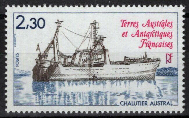 FSAT TAAF 103 MNH Trawler Austral Ship Exploration ZAYIX FSA-S0081M